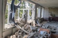 В результаті ворожого обстрілу в Зеленодольській громаді понівечений ліцей та пошкоджено газопровід