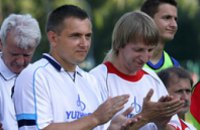 В Днепропетровске прошел турнир по мини-футболу среди ветеранов на кубок академика Янгеля