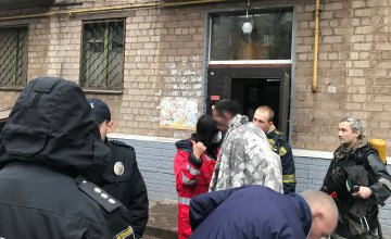В Кривом Роге горела многоэтажка: пожарные спасли двух мужчин