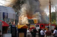 Пожар в центре Днепропетровска начался из-за короткого замыкания в банкомате 