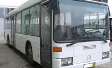 В Днепропетровске начали работать 10 автобусов Mercedes большой пассажировместимости