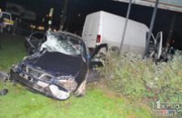 В Кривом Роге в результате столкновения иномарки и микроавтобуса пострадали 5 человек