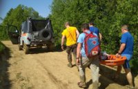В Черновицкой области ребенок во время экскурсии упал со скалы