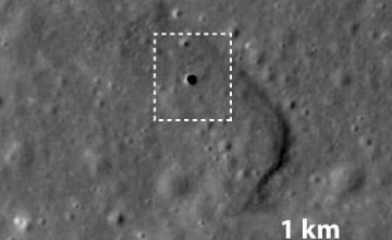 Ученые обнаружили на Луне огромную пещеру