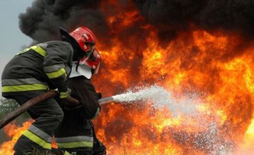 В Кривом Роге на пожаре пострадало два человека