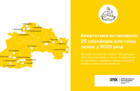 ДТЕК Дніпровські електромережі за 2020 рік встановив 25 платформ для гнізд лелек в області 