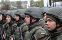 В Днепре прошел военный парад ко Дню защитника Украины (ФОТО)