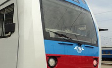 В Днепропетровске состоялся запуск скоростного поезда Skoda