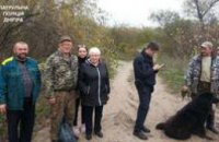 Рядом с Днепром в лесу заблудился пожилой мужчина