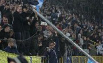 На матче «Днепр»-«Металлист» присутствовали около 100 фанатов московского «Спартака»