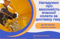 Що треба знати про оплату за розподіл газу