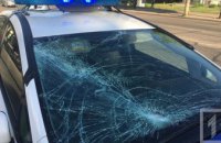 В Днепропетровской области автомобиль патрульной полиции сбил пешехода (ФОТО)