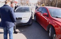 ДТП на Днепропетровщине: столкнулись 3 автомобиля (ФОТО) 