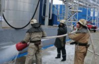 В Орждоникидзе на заводе P&G «загорелся» резервуар с пальмовым маслом