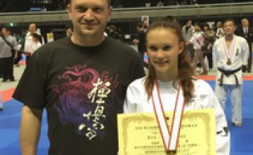  Юная спортсменка из Днепропетровщины – в тройке лучших каратистов мира