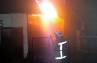 В Кривом Роге произошел пожар на заводе (ВИДЕО)