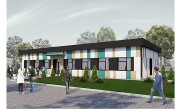 ​В Южном районе Никополя строится первая амбулатория