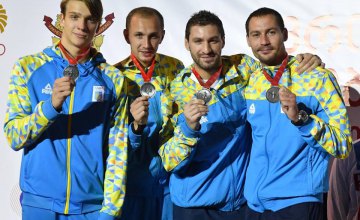 Украинские шпажисты во главе с капитаном-днепряниным завоевали «серебро» чемпионата Европы