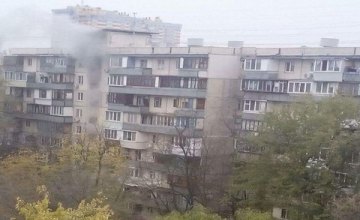 В результате масштабного пожара в киевской высотке погиб мужчина