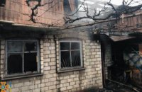 В одном из частных домовладений в Металлургическом районе Кривого Рога горела летняя кухня