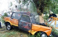 ​ДТП на Черниговщине: в результате аварии водитель сгорел  в собственном автомобиле (ФОТО)