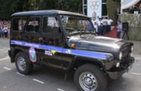 Автопарк днепропетровских десантников пополнился новым «UAZ Hunter»