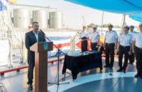 Борис Филатов принял участие в праздновании 26-й годовщины поднятия флага ВМС Украины на фрегате «Гетман Сагайдачный»