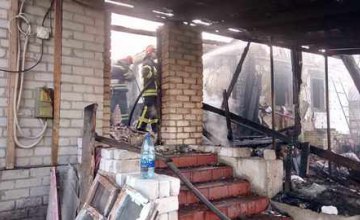 В Луганской области ликвидировали пожар частного жилого дома 