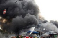 В днепропетровский ожоговый центр поступают пострадавшие от пожара на Славянском рынке