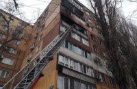 ​На Днепропетровщине горела квартира: пострадали соседние лоджии (ФОТО)