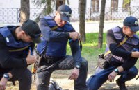 В Днепре стартовали учения по тактической медицине для патрульных полицейских из Луганской области