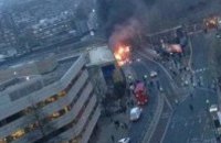 В центре Лондона разбился вертолет: 2 человека погибли