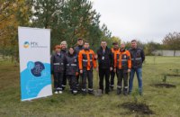 Дніпропетровськгаз у рамках проєкту «Дерево життя» висадив нові зелені насадження в смт Солоне