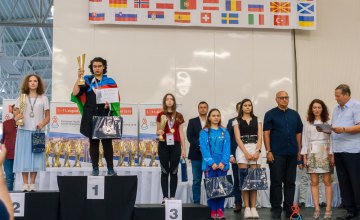 ​Днепрянка Елизавета Гребенщикова стала призером чемпионата Европы по шахматам