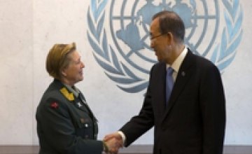 Командующим миротворческими силами ООН впервые стала женщина