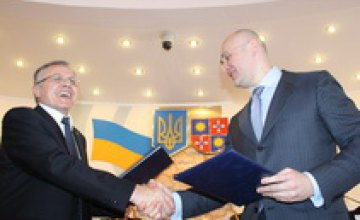 Днепропетровская и Винницкая области подписали Соглашение о межрегиональном партнерстве