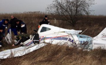 В Черниговской области упал самолет: пилот погиб на месте катастрофы