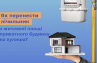 Дніпропетровська філія «Газмережі»: як перенести газовий лічильник з приватного будинку на вулицю  