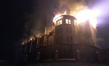 ​На Львовщине сгорел отель 