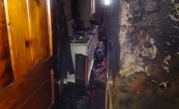 В Соборном районе Днепра при пожаре погиб мужчина (ФОТО)