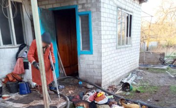 Под Днепром спасатели ликвидировали  возгорание дома