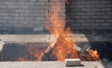 В Днепропетровской области милиция сожгла наркотиков почти на 1 млн грн (ФОТО)