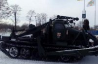 В Днепропетровской области в снежных заносах застряли 34 машины 
