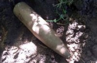 На Днепропетровщине в лесоплосе обнаружили устаревший боеприпас