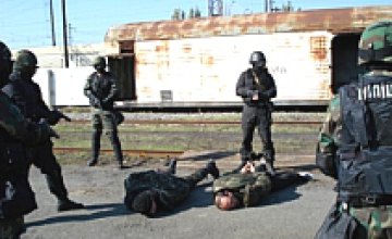 Силовые службы Днепропетровска провели совместные учения по антитеррору