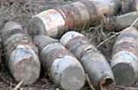 В Днепропетровской области обнаружили целый арсенал снарядов времен ВОВ