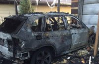 ​В Запорожской области в гараже сгорела БМВ Х5