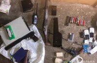 В центре Днепра обнаружен арсенал незаконного оружия