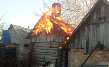 На Днепропетровщине сгорела баня