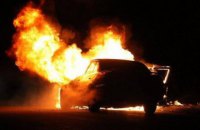 В Киеве в сгоревшем автомобиле обнаружили тело мужчины